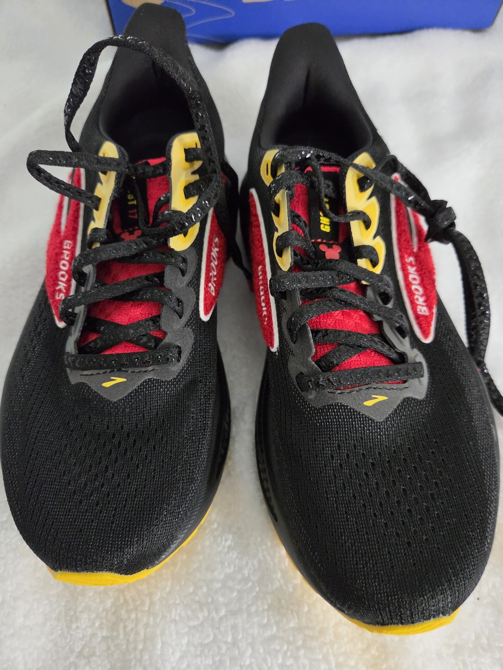 Brooks Women’s Running Shoes - Black/Red/Yellow RUN DISNEY MICKEY MOUSE